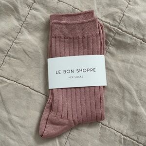 Le Bon Shoppe Her Socks in Desert Rose